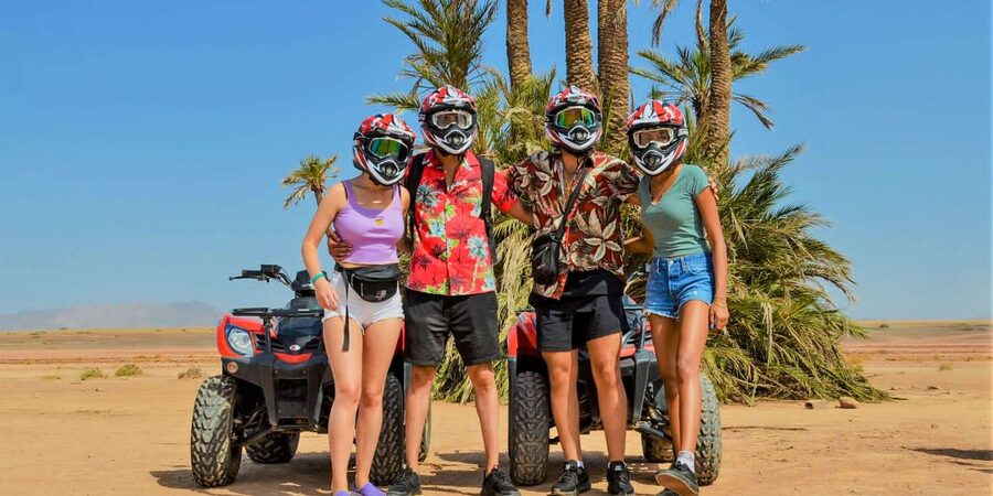 From Marrakech: Palm Grove Quad Bike Tour with Mint Tea - Language, timing, and small practical tips