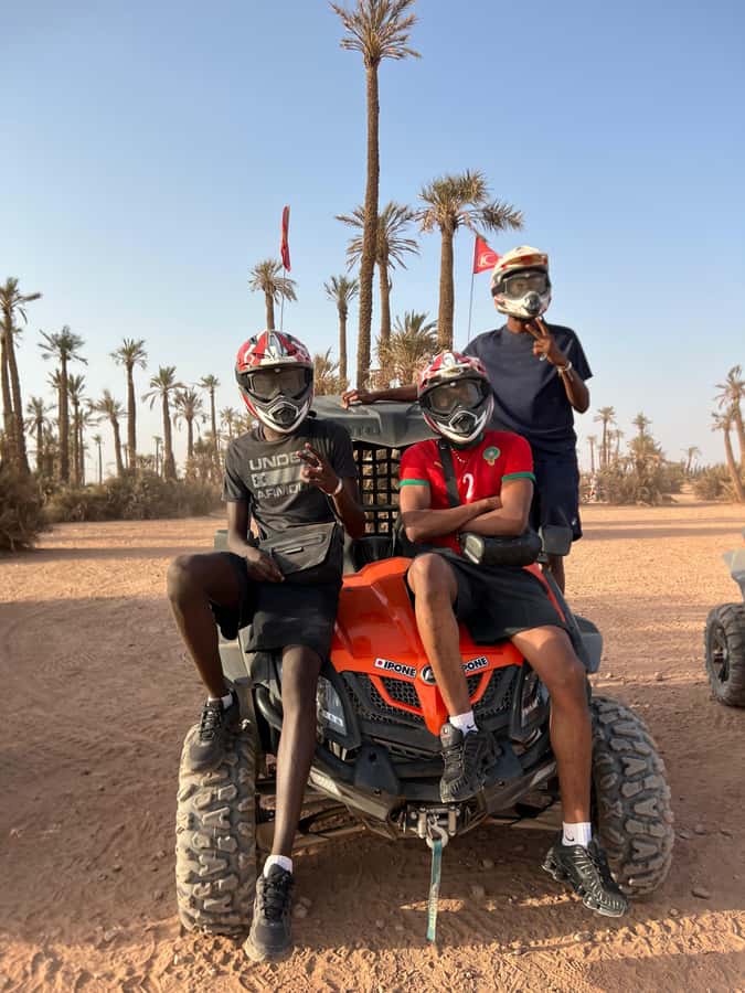 From Marrakech: Palm Grove Quad Bike Tour with Mint Tea - Morning, afternoon, or sunset?