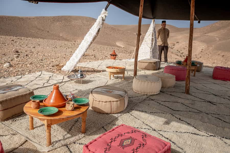 From Marrakech: Premium Agafay Desert Half-Day Quad Biking - Moroccan tea under tents