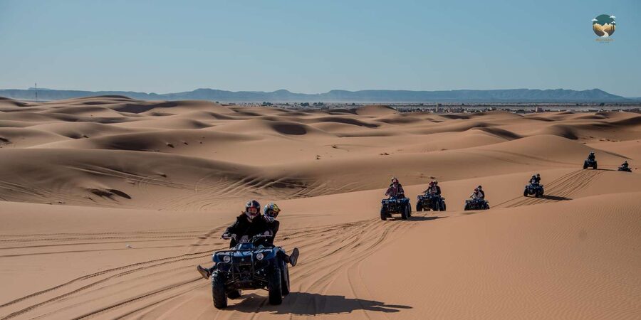 From Marrakech: Quad, Camel, & Dinner 3-Day Merzouga Tour - A night at Erg Chebbi camp