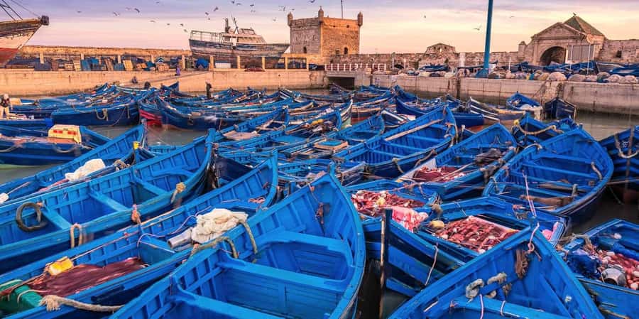 From Marrakech: Small Group To Essaouira & Medina Day Trip - Reaching Essaouira’s six-mile beach