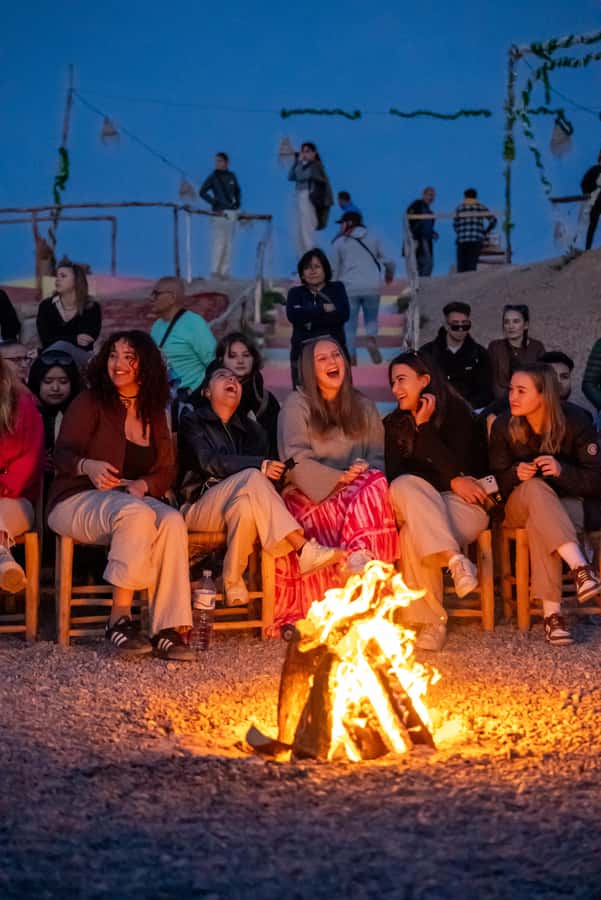 From Marrakech: Sunset Desert Tour with Camel Ride & Dinner - What the argan cooperative visit adds