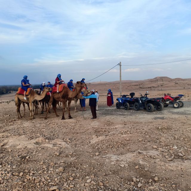 From Marrakech to Agadir : 4-Day Sahara Desert Tour - Sunset by camel at Erg Chebbi