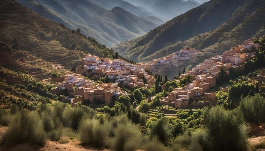 From Marrakech: Trek to Atlas Mountains, Full-Day Trip Lunch - From Marrakech to the foothills in one morning
