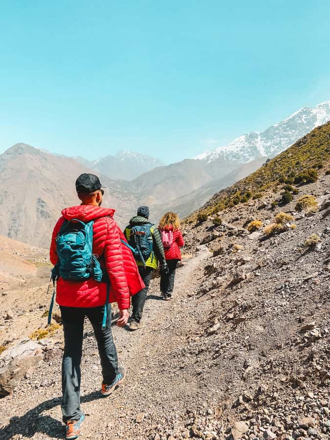 From Marrakech:Trekking in Atlas mountains 2 days - What the food is really like on a mountain trek