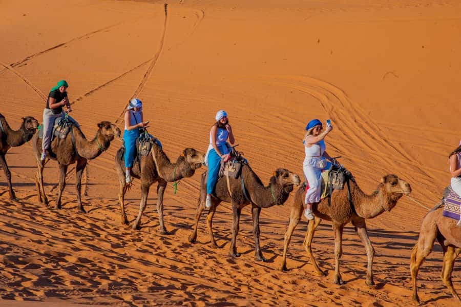 From Marrakech: Unforgettable 3-Day Desert Tour to Fes - A night in the desert camp