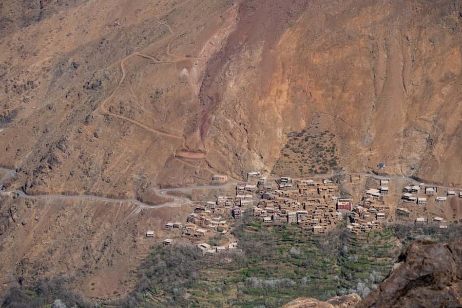 From Marrakesh: Atlas Mountains Talamrout Summit Day Hike - Leaving Marrakesh for Imlil at 1,740 metres