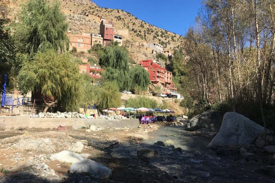 From Marrakesh: Day Tour to Ourika Valley & Atlas Mountains - The first 50 minutes into the Atlas foothills