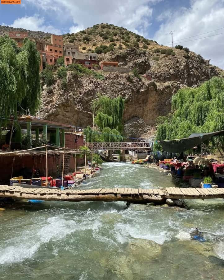 From Marrakesh: Day Tour to Ourika Valley & Atlas Mountains - Arriving at Setti Fatma and the river