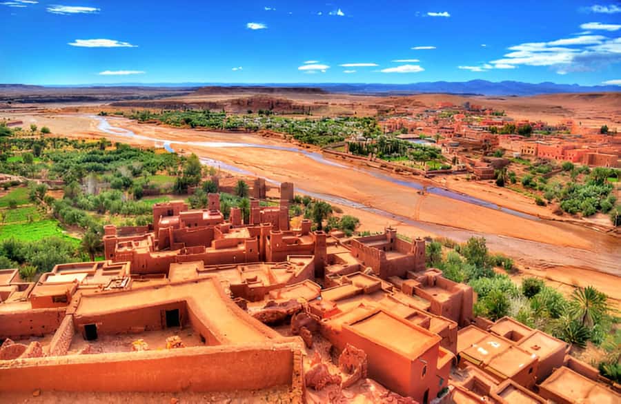 From Marrakesh: Private 4-Day Sahara Desert Discovery Tour - Day 1: Tizi n’Tichka, Ait Benhaddou, and Skoura