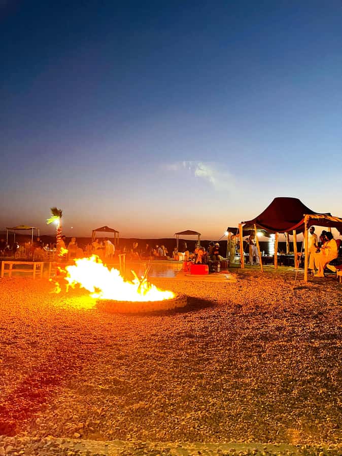 From Marrakesh: Sunset Dinner in Agafay at Berber Camp - Arriving at the camp before sunset