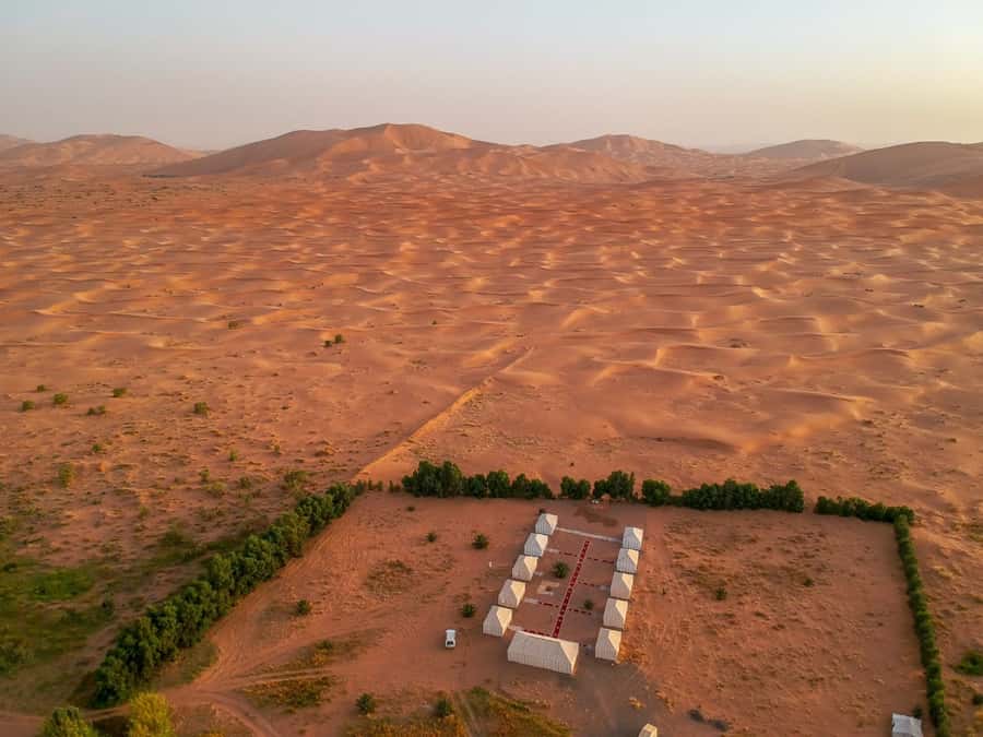 From Merzouga: Desert Overnight in Heated Tent & Camel Ride - A comfortable camp, not a bare sleeping mat