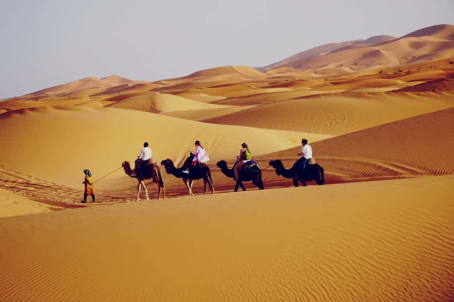From Merzouga: Desert Overnight in Heated Tent & Camel Ride - The camel ride and what to expect from it