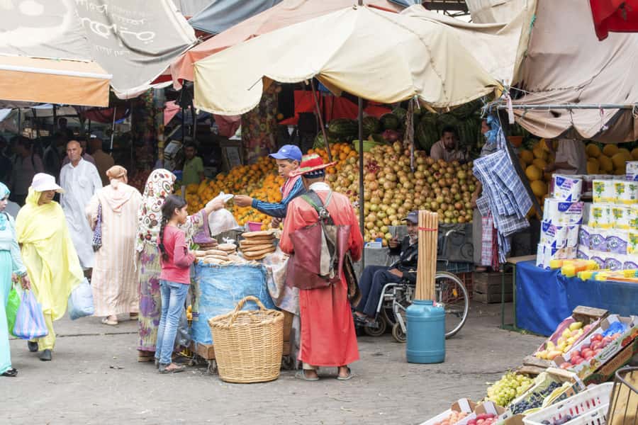 From Taghazout or Agadir: Souk El Had Guided Tour in Agadir - Entering a market with 6,000 shops
