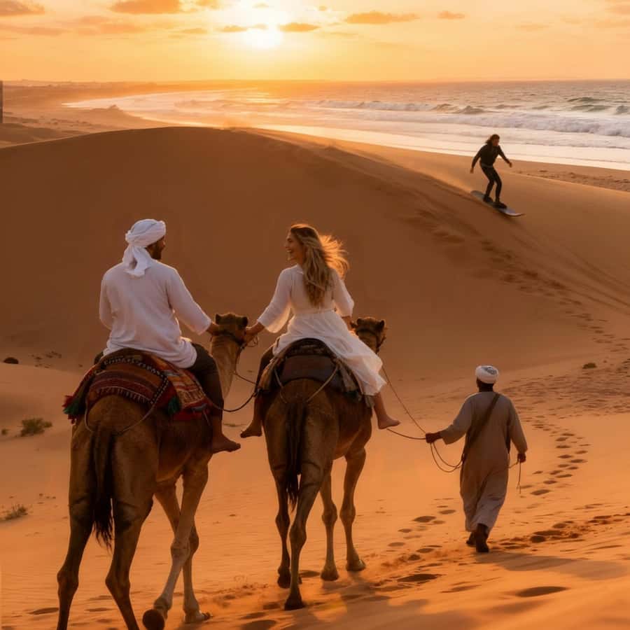 From Taghazout : Quad Bike On The Beach & Mountains - Getting comfortable on the quad