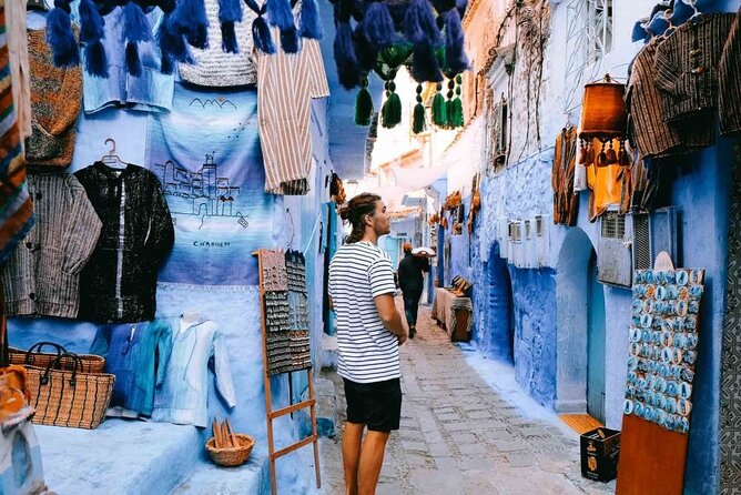 From Tangier: Day Trip to Chefchaouen and Akchour Waterfalls - Souks, jewelry, and the Jewish quarter