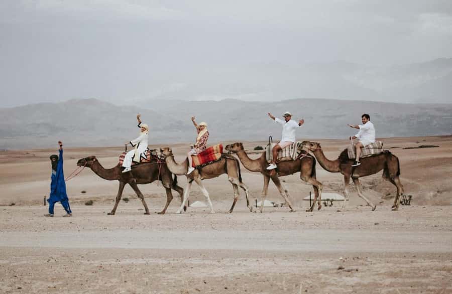 Full-Day Agafay Desert & Atlas Mountains Tour With Camels - Lunch inside a Berber family home