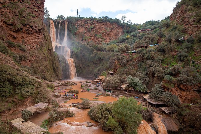 Full Day Trip To Ouzoud Waterfalls From Marrakech & Boat Tour - Barbary apes and the riverside setting