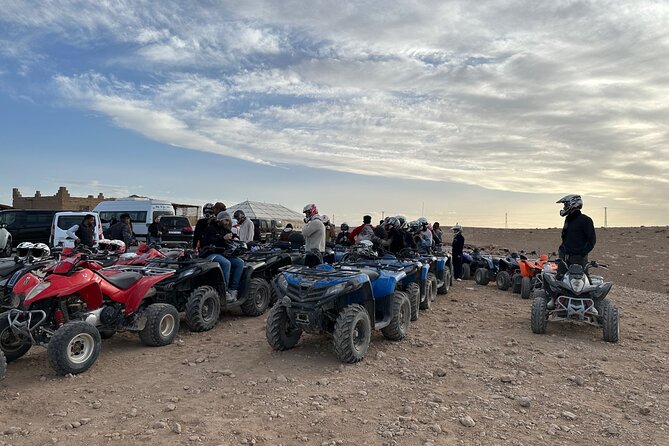 Full Package Agafay Desert, Quad Bike, Camel Ride and Dinner show - Why Agafay works for a day from Marrakech