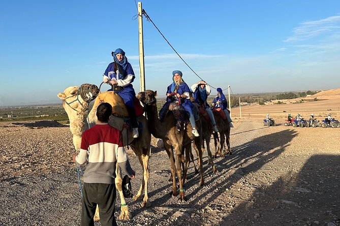 Full Package Agafay Desert, Quad Bike, Camel Ride and Dinner show - Dinner under the Berber tent