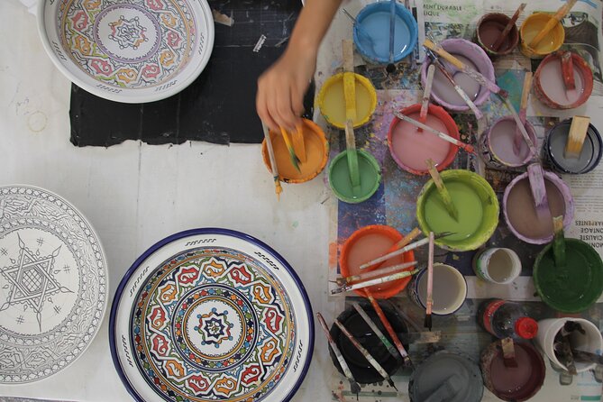 Guided Pottery and Zellige Workshops in Fes Morocco - The pottery session: freedom with a little mess