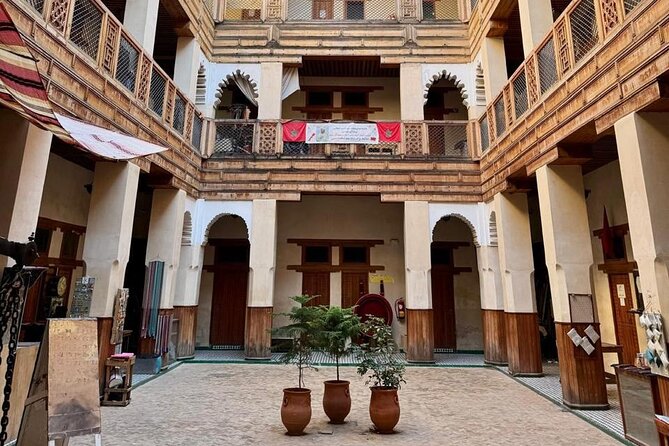 Guided Walking Tour in the Historic Medina of Fez - Nejjarine Museum brings the craft story indoors