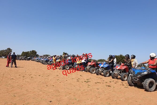 Half day Quad excursion / Half day quad - Riding beside the argan trees