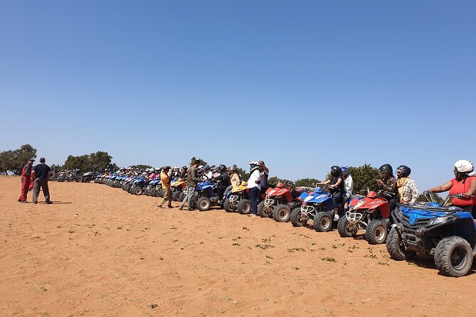 Half-day QUAD In Agadir + pick-up included from Agadir - Equipment, group size, and family suitability