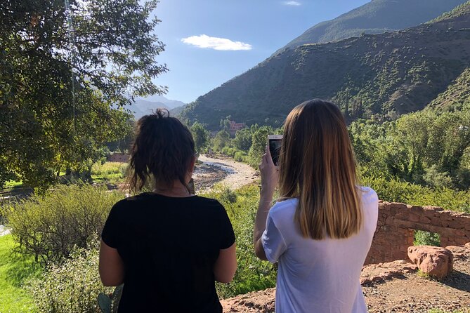 Half Day Tour From Marrakech to the Atlas Mountains & Ourika Valley - Seeing argan oil made by hand