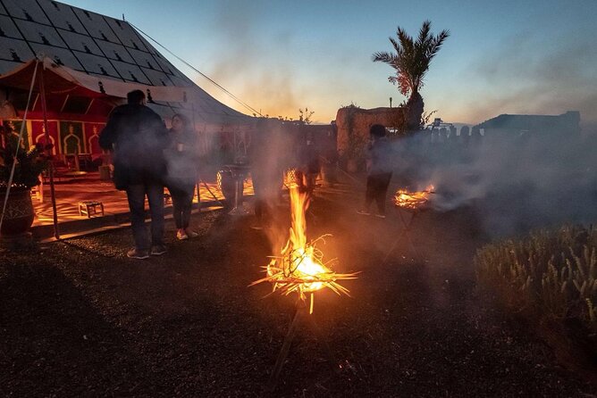 Hot Air Balloon Flight over Marrakech with Berber Breakfast - The optional camel ride in the palm grove