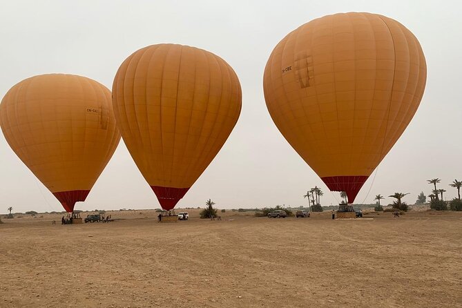 Hot Air Balloon Flight over Marrakech with Berber Breakfast - The balloon flight over the Atlas foothills