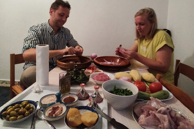 How To Be A Real Moroccan Chef - Mint tea, pastries, and the meal at the table