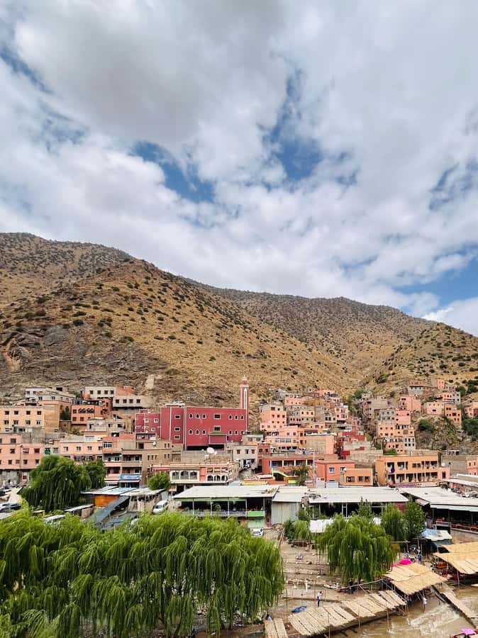 imlil valley atlas mountains guided walk & lunch with locals - Arriving in Imlil at the foot of Toubkal
