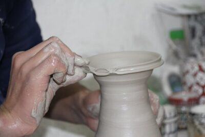 Interactive Pottery Painting and Zellige Mosaic Workshop in Fes