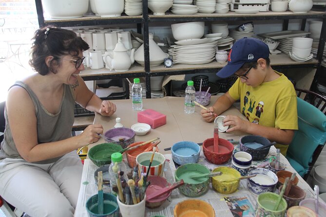 Interactive Pottery Painting and Zellige Mosaic Workshop in Fes - Meeting the artisans and seeing the workshop process