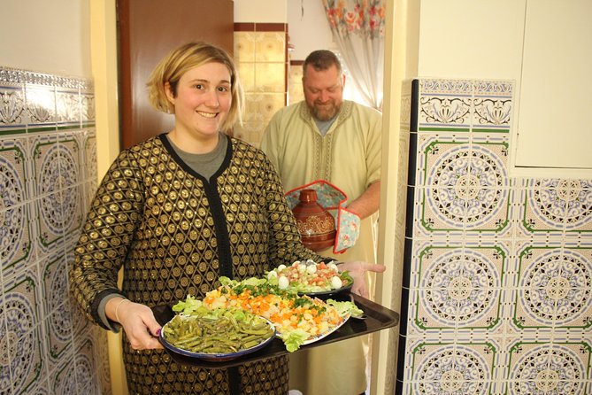 Join Best Moroccan Cooking Class with Chef Khadija ( Over 35 years Experience ) - Tea, sweets, and the value of a home setting