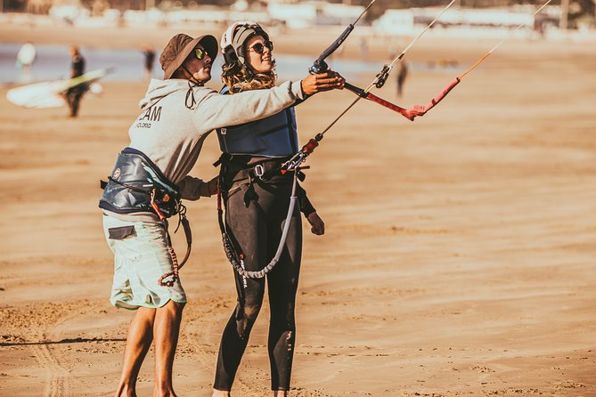 Kitesurfing Lessons in Essaouira Beach - Progressing from kite control to the water start