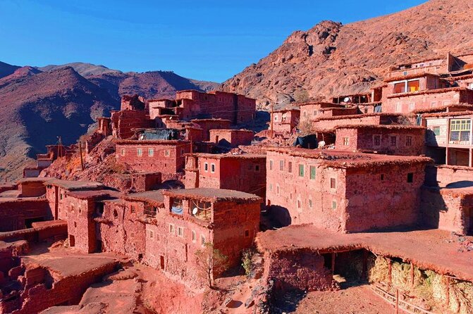 Lunch in the High Atlas: Ourika Valley Waterfalls & 3 Valleys - The short camel ride at sunset