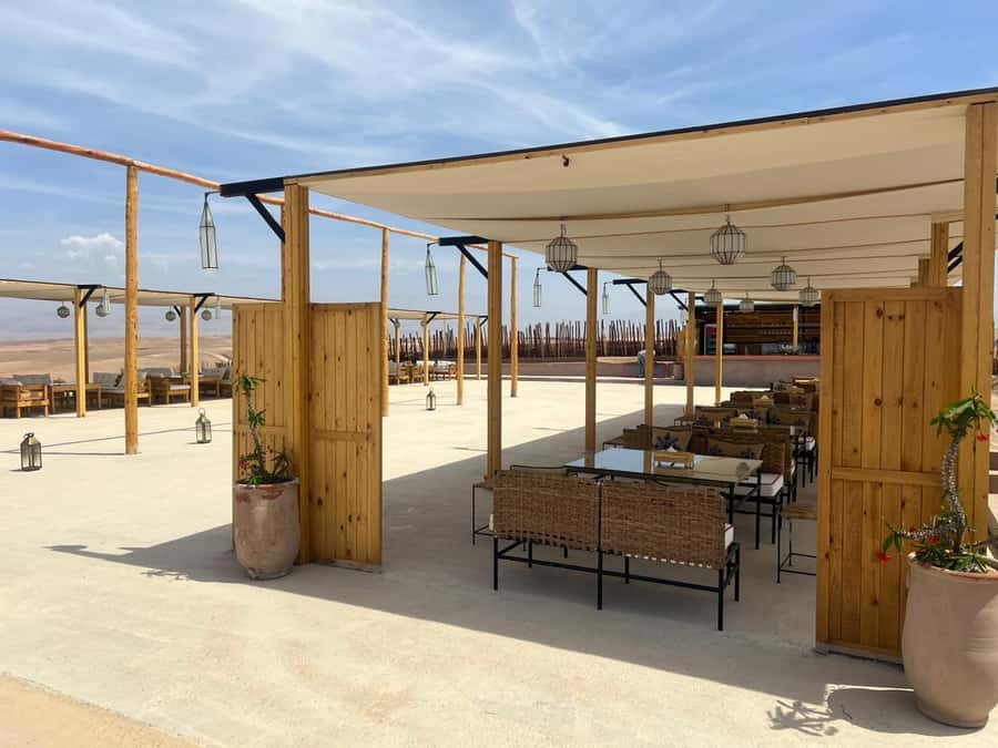 Luxury Agafay Desert : Quad , Camel Ride, Pool & Dinner Show - Dinner with Moroccan dishes and Gnaoua music