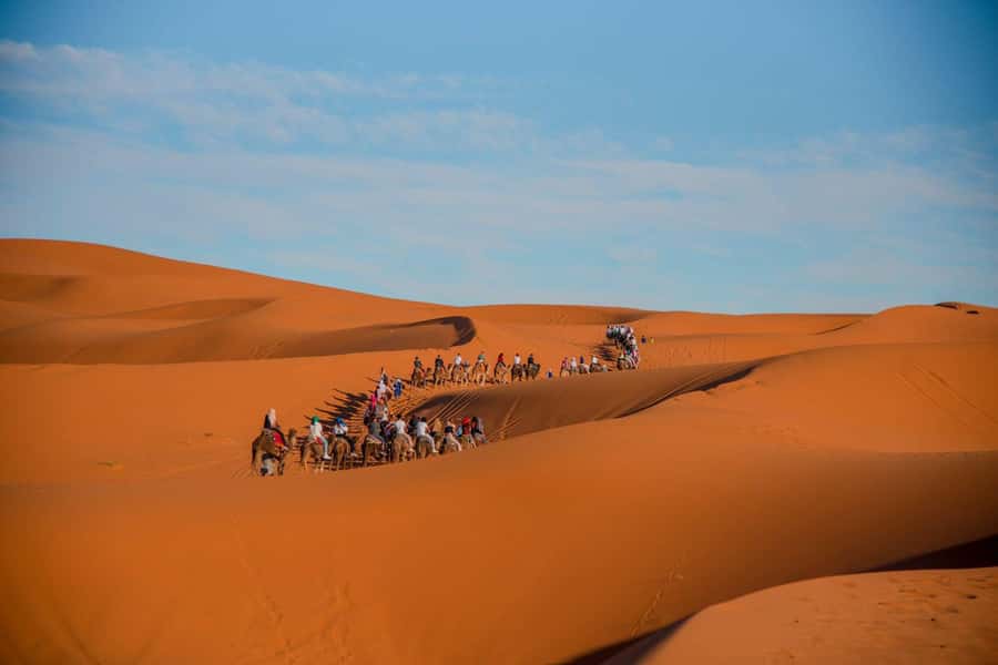 Marrakech: 3-Day Merzouga Desert Tour Camel & Sandboarding - Sunrise, breakfast, and the long road home