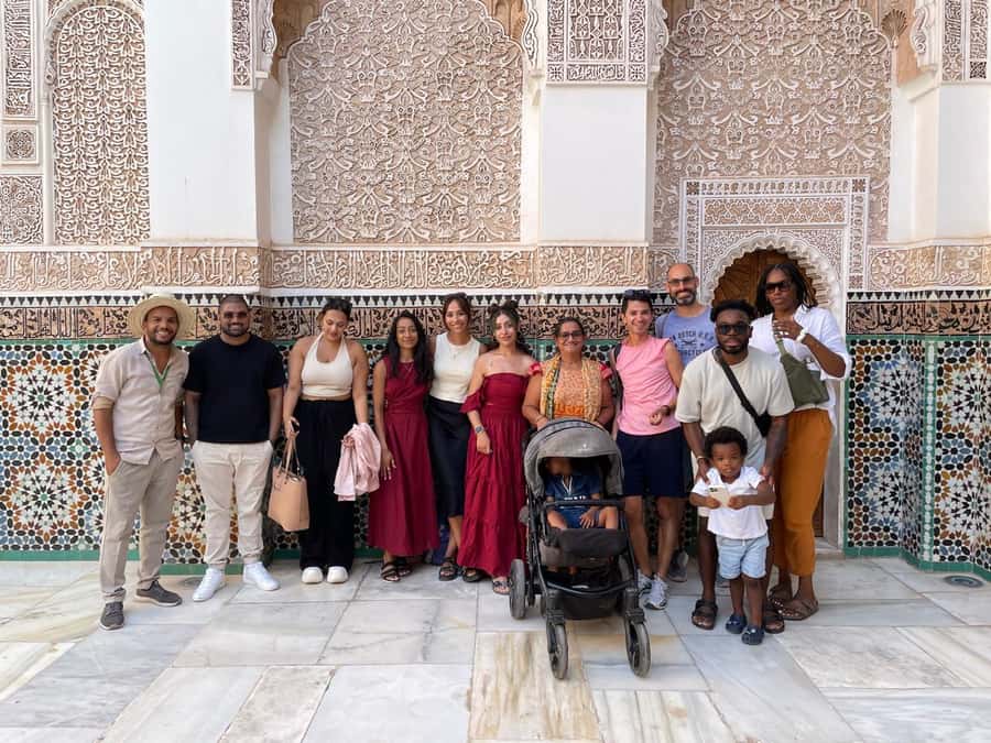 Marrakech: 3-Hour Monuments, Souks & Old Medina Walking Tour - Le Jardin Secret as a quieter alternative