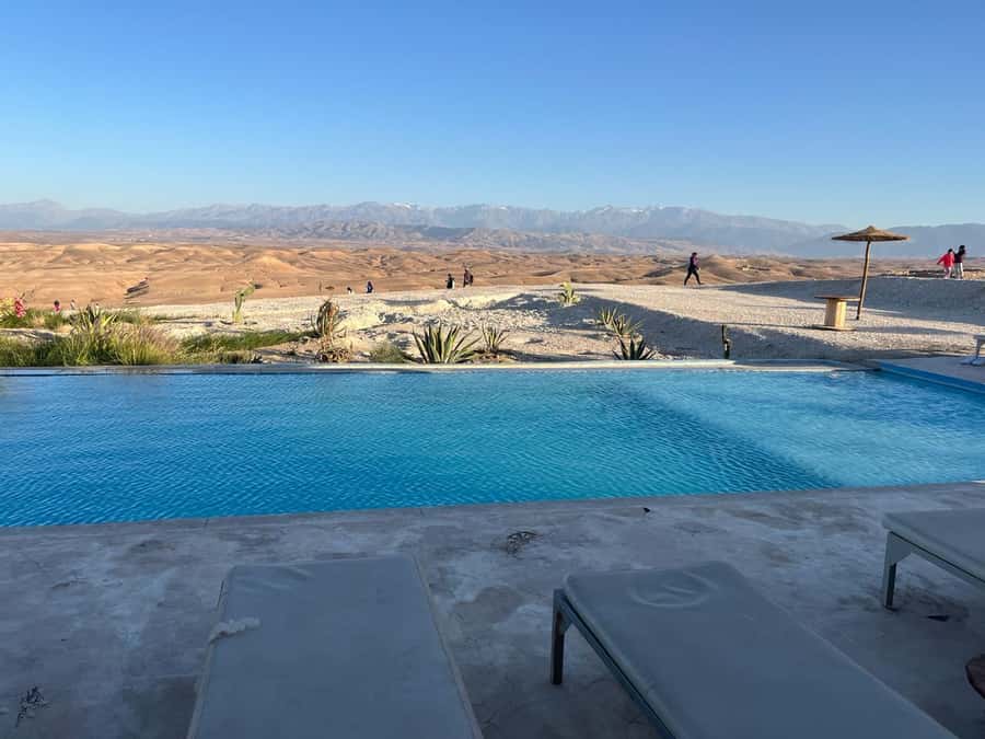 Marrakech: A magical trip to Agafay with lunch and pool - Tea, pastries, and the first desert welcome