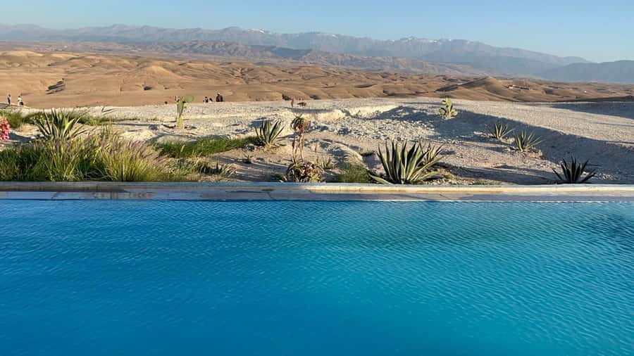 Marrakech: A magical trip to Agafay with lunch and pool - Lunch with tagine and dessert