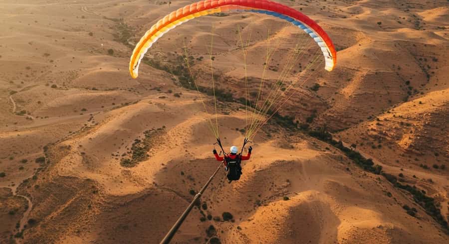 Marrakech Adventure: Paragliding, Camel Ride & Breakfast - Leaving Marrakech for a Berber breakfast
