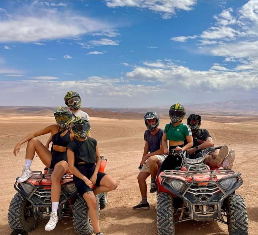 Marrakech: Agafay Desert Camel, Quad Bike & Dinner Show - Guides and the value of good service