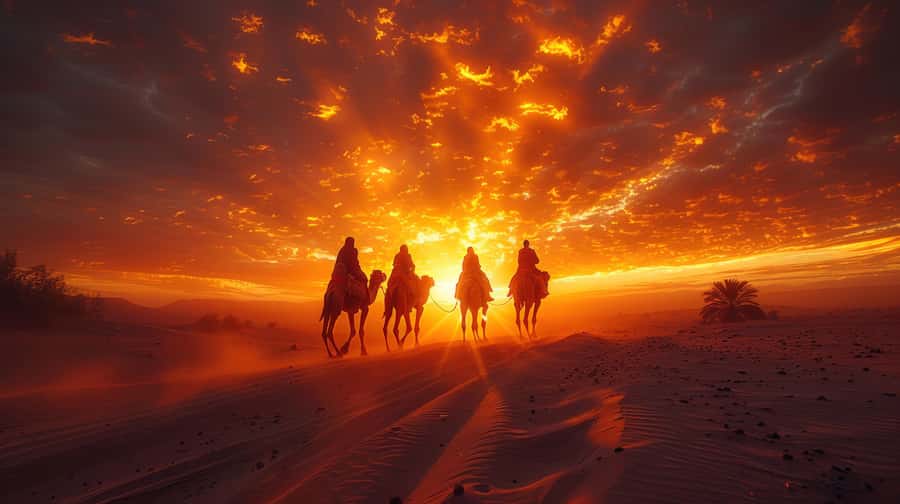 Marrakech: Agafay Desert Camel Ride, Dinner, Fire Show - The pool is a useful seasonal bonus