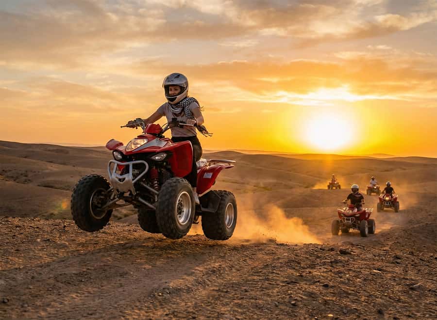 Marrakech: Agafay Desert: Camel ride Quad Bike, Dinner show - Why Agafay works as a short desert escape