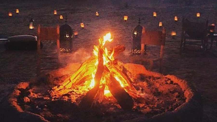 Marrakech Agafay desert: Camel Ride, Sunset, Dinner show - The argan oil stop and Moroccan tea