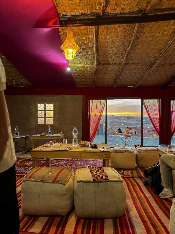 Marrakech: Agafay Desert Camel Ride with Dinner & Show - Dinner under the stars