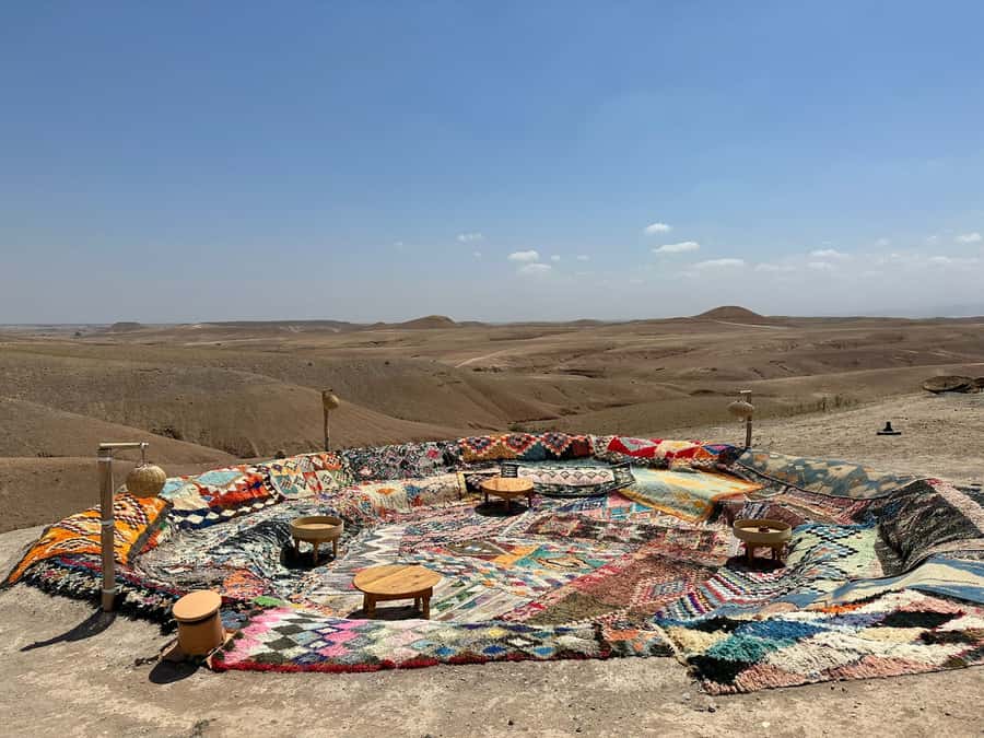 Marrakech: Agafay Desert Dinner, Camel Ride, and Music Show - Dinner at the Berber camp